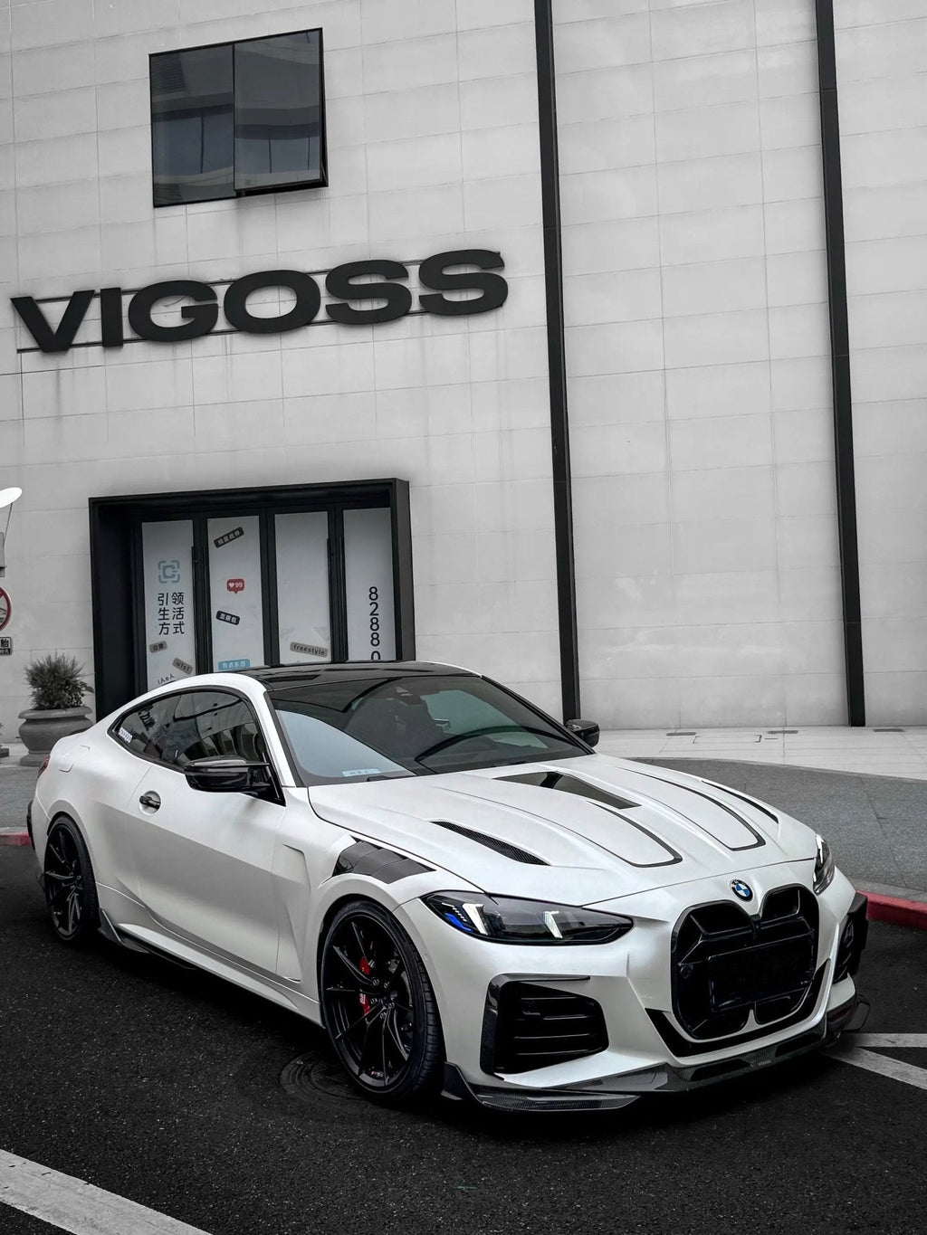 AERO CARBON - BMW 4 SERIES G22 / G26 LCI STYLE HEADLIGHTS