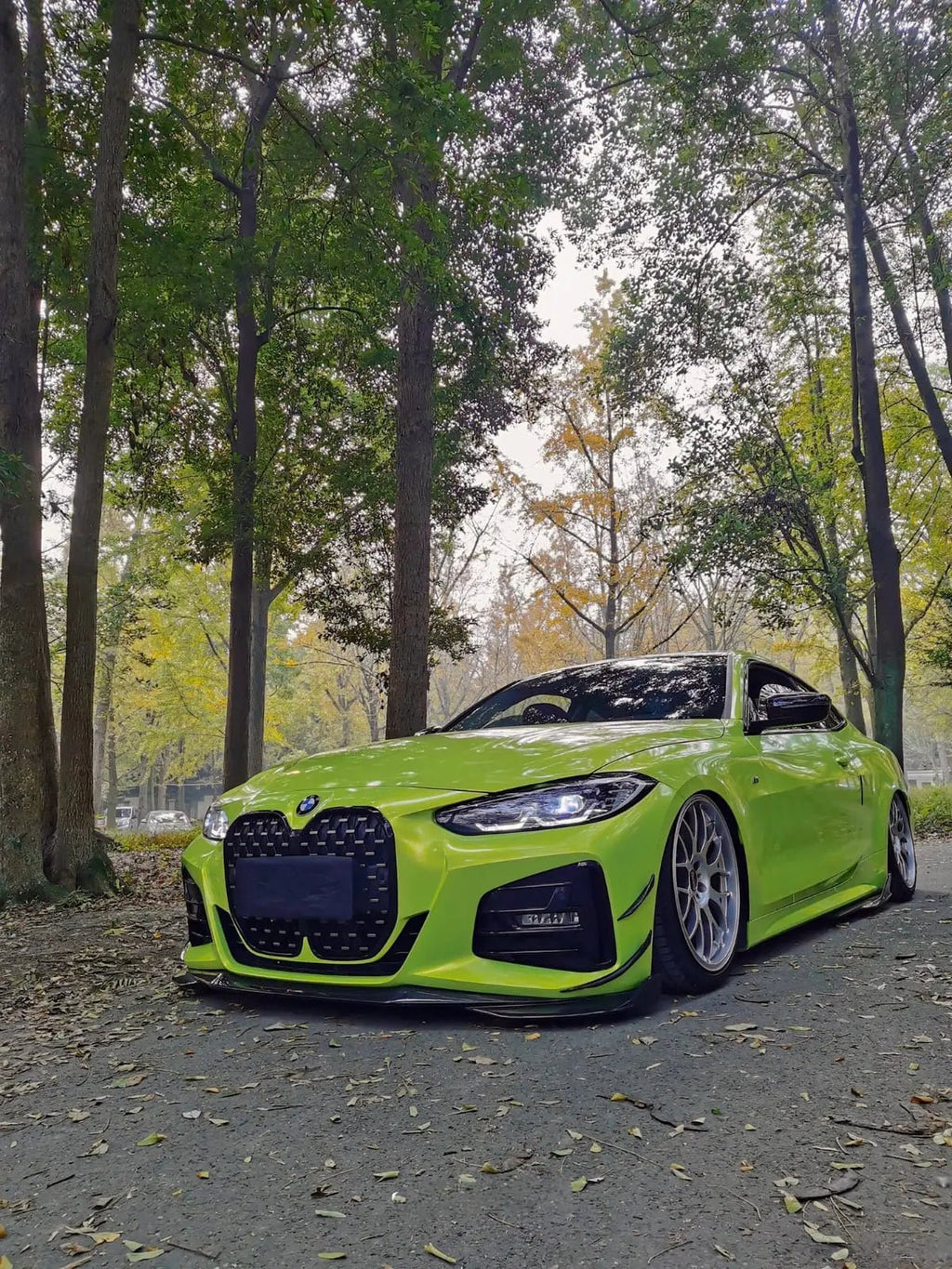 TAKD- BMW 4 SERIES G22 CARBON FIBER FRONT LIP