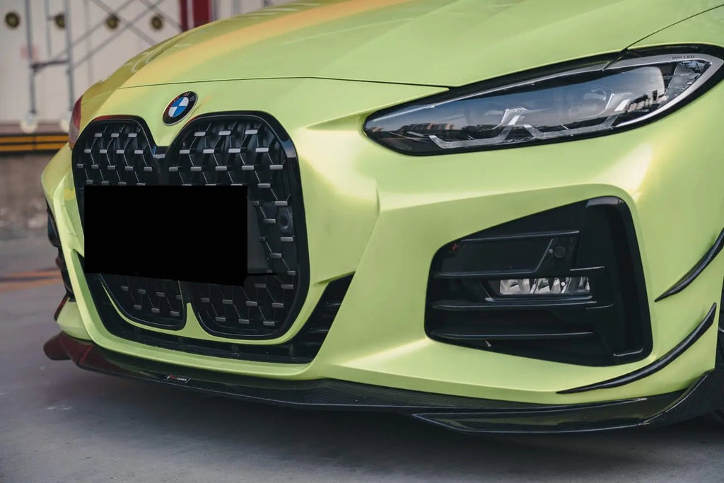 TAKD- BMW 4 SERIES G22 CARBON FIBER FRONT LIP