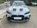 AERO CARBON - BMW 4 SERIES G26 ADRO STYLE FRONT BUMPER ABS/ CARBON