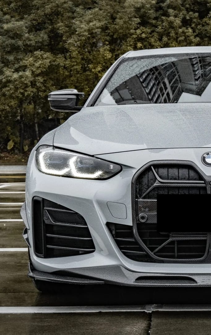 SOOQOO - BMW 4 SERIES G26 GRAN COUPE CX STYLE CARBON FRONT LIP