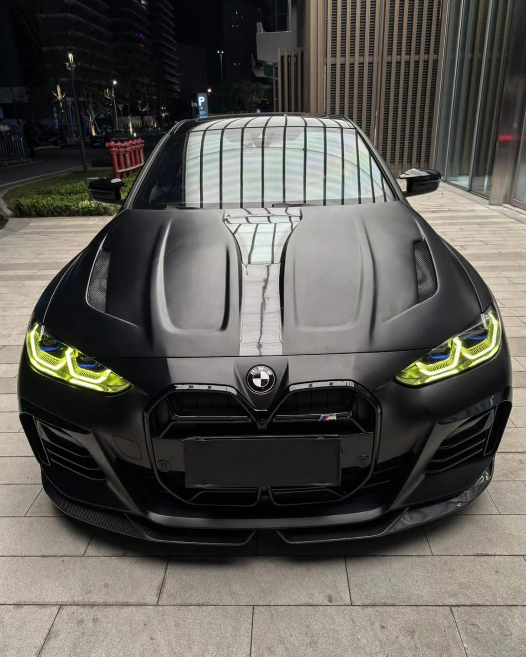 IVANSON - BMW 4 SERIES GRAN COUPE G26 CARBON FIBRE FRONT LIP