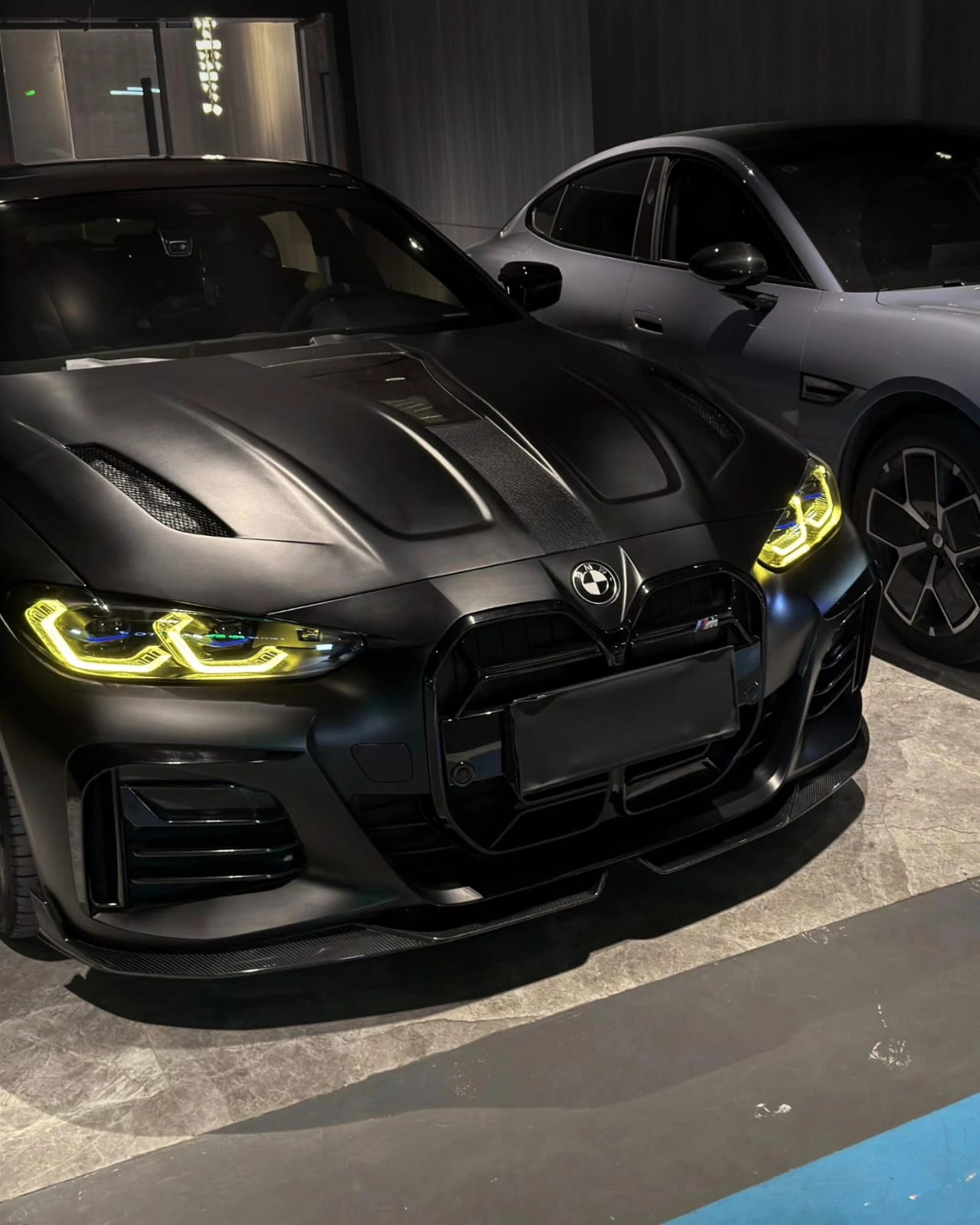 IVANSON - BMW 4 SERIES GRAN COUPE G26 CARBON FIBRE FRONT LIP