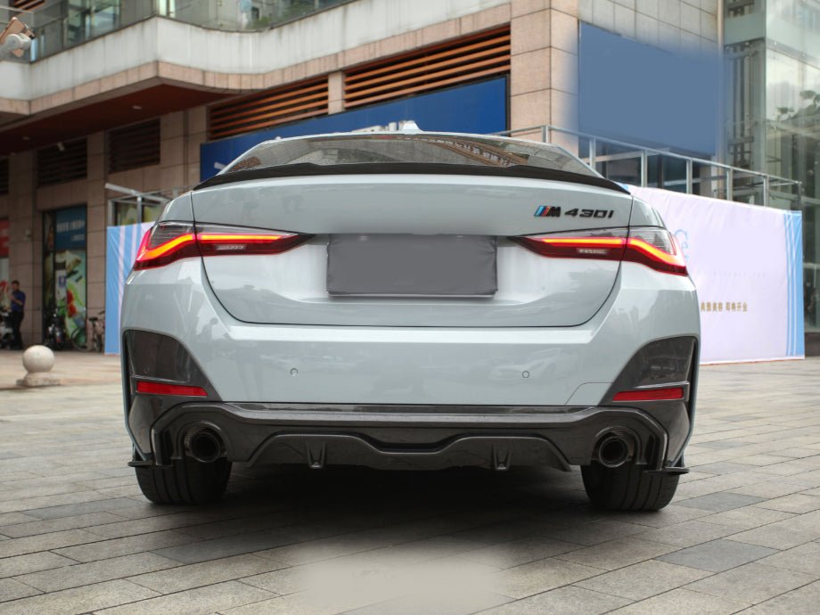 SOOQOO - BMW 4 SERIES GRAN COUPE G26 DRY CARBON REAR DIFFUSER CX STYLE