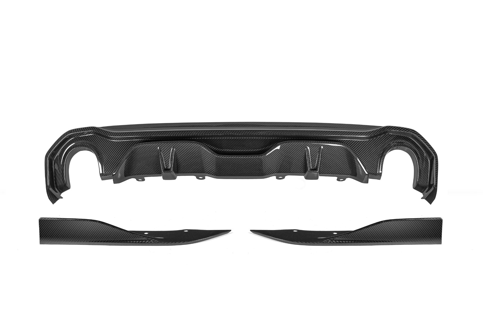 SOOQOO - BMW 4 SERIES GRAN COUPE G26 DRY CARBON REAR DIFFUSER CX STYLE