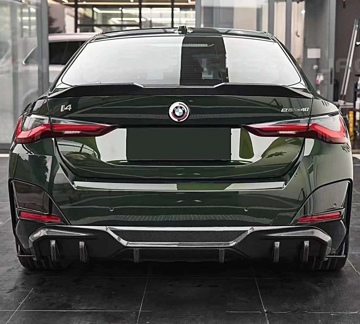 AERO CARBON - BMW 4 SERIES I4 G26 DRY CARBON FIBRE REAR DIFFUSER CX STYLE