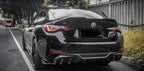 AERO CARBON - BMW 4 SERIES I4 G26 DRY CARBON FIBRE REAR WINGLETS