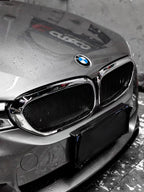 AERO CARBON - BMW 5 SERIES G30 ABS GLOSS BLACK MESH GRILLE