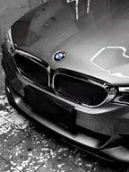 AERO CARBON - BMW 5 SERIES G30 ABS GLOSS BLACK MESH GRILLE