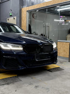 AERO CARBON - BMW 5 SERIES G30 ABS PLASTIC LCI MESH GRILL