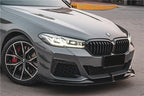 AERO CARBON – BMW 5 SERIES G30 LCI CARBON FRONT LIP TKD STYLE
