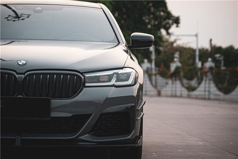 AERO CARBON – BMW 5 SERIES G30 LCI CARBON FRONT LIP TKD STYLE