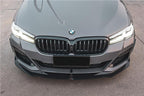 AERO CARBON – BMW 5 SERIES G30 LCI CARBON FRONT LIP TKD STYLE