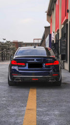 AERO CARBON – BMW 5 SERIES G30 LCI CARBON REAR DIFFUSER TKD STYLE