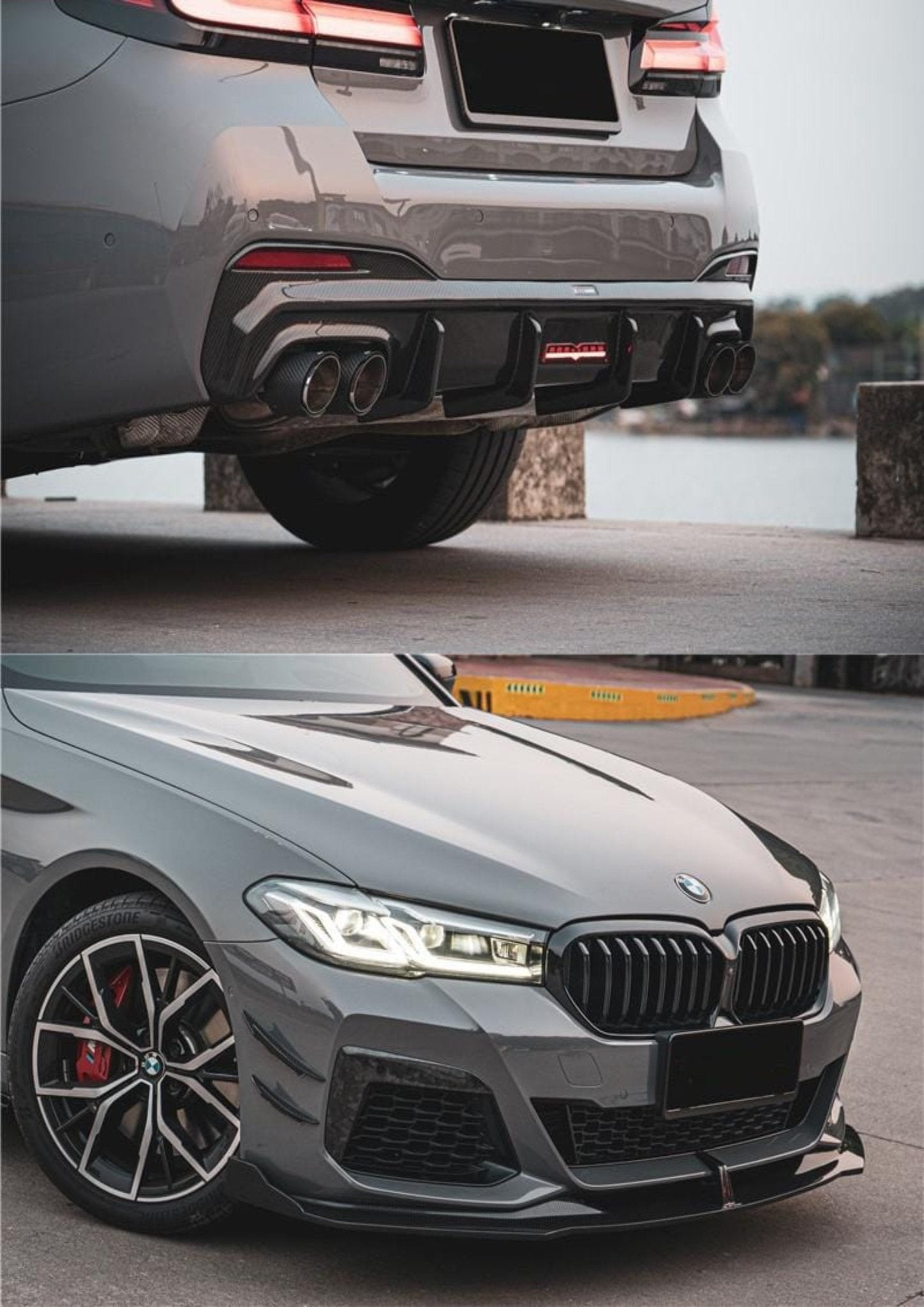 AERO CARBON – BMW 5 SERIES G30 LCI TKD STYLE KIT BUNDLE