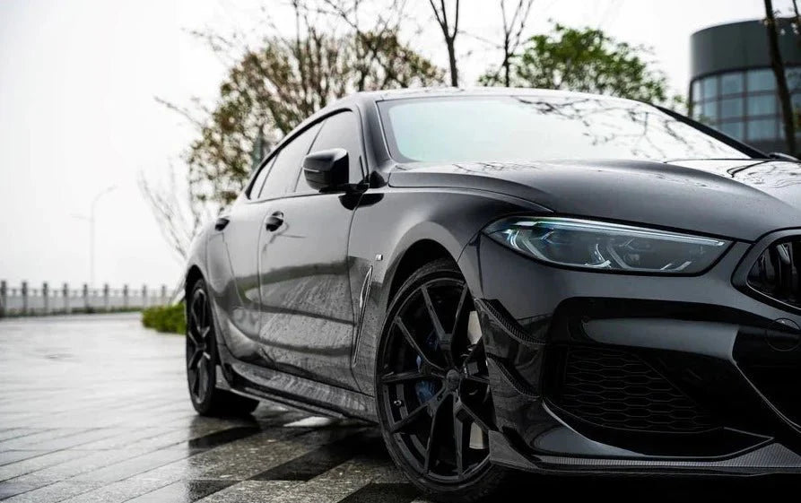 AERO CARBON - BMW 8 SERIES ( G14 / G15 / G16 ) CARBON FIBRE FRONT LIP TK STYLE