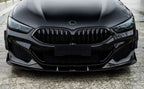 AERO CARBON - BMW 8 SERIES ( G14 / G15 / G16 ) CARBON FIBRE FRONT LIP TK STYLE