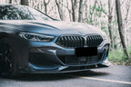 AERO CARBON - BMW 8 SERIES G16 GRAN COUPE CARBON FIBRE FRONT LIP AC STYLE