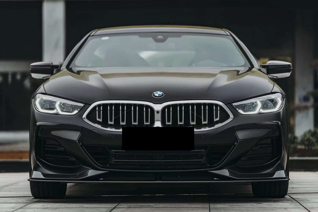AERO CARBON - BMW 8 SERIES G16 GRAN COUPE CARBON FIBRE FRONT LIP AC STYLE