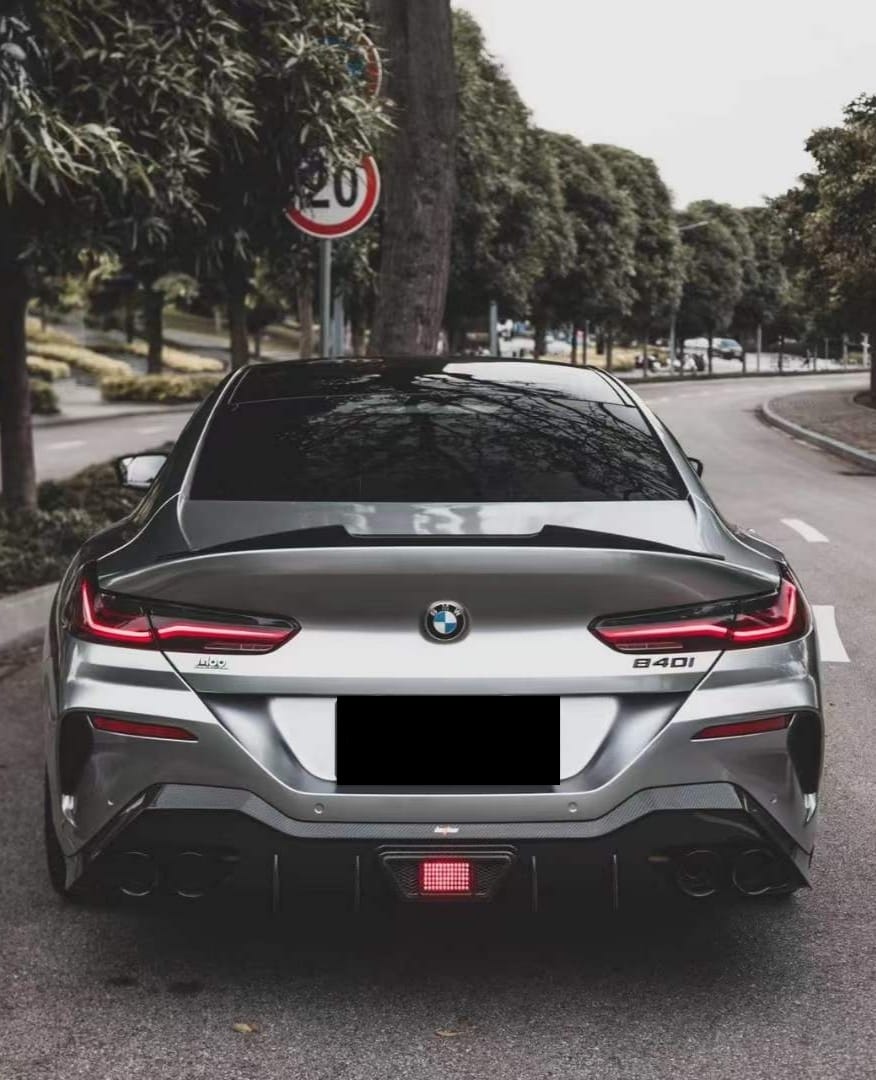 AERO CARBON - BMW 8 SERIES G16 GRAN COUPE CARBON FIBRE REAR DIFFUSER AC STYLE