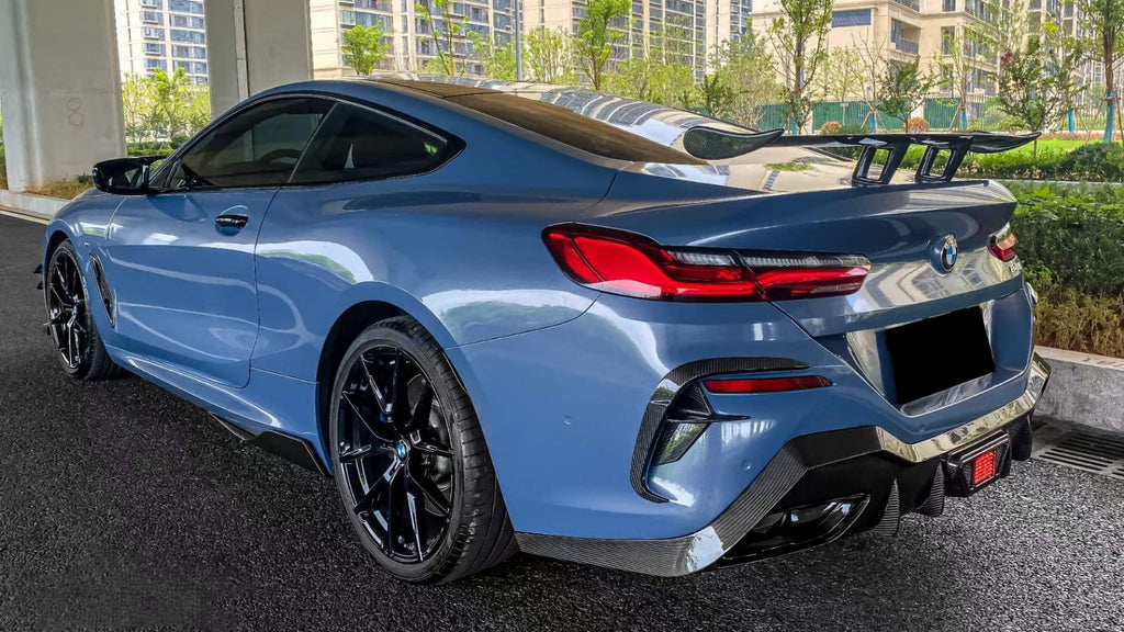 AERO CARBON - BMW 8 SERIES G16 GRAN COUPE CARBON FIBRE REAR DIFFUSER AC STYLE