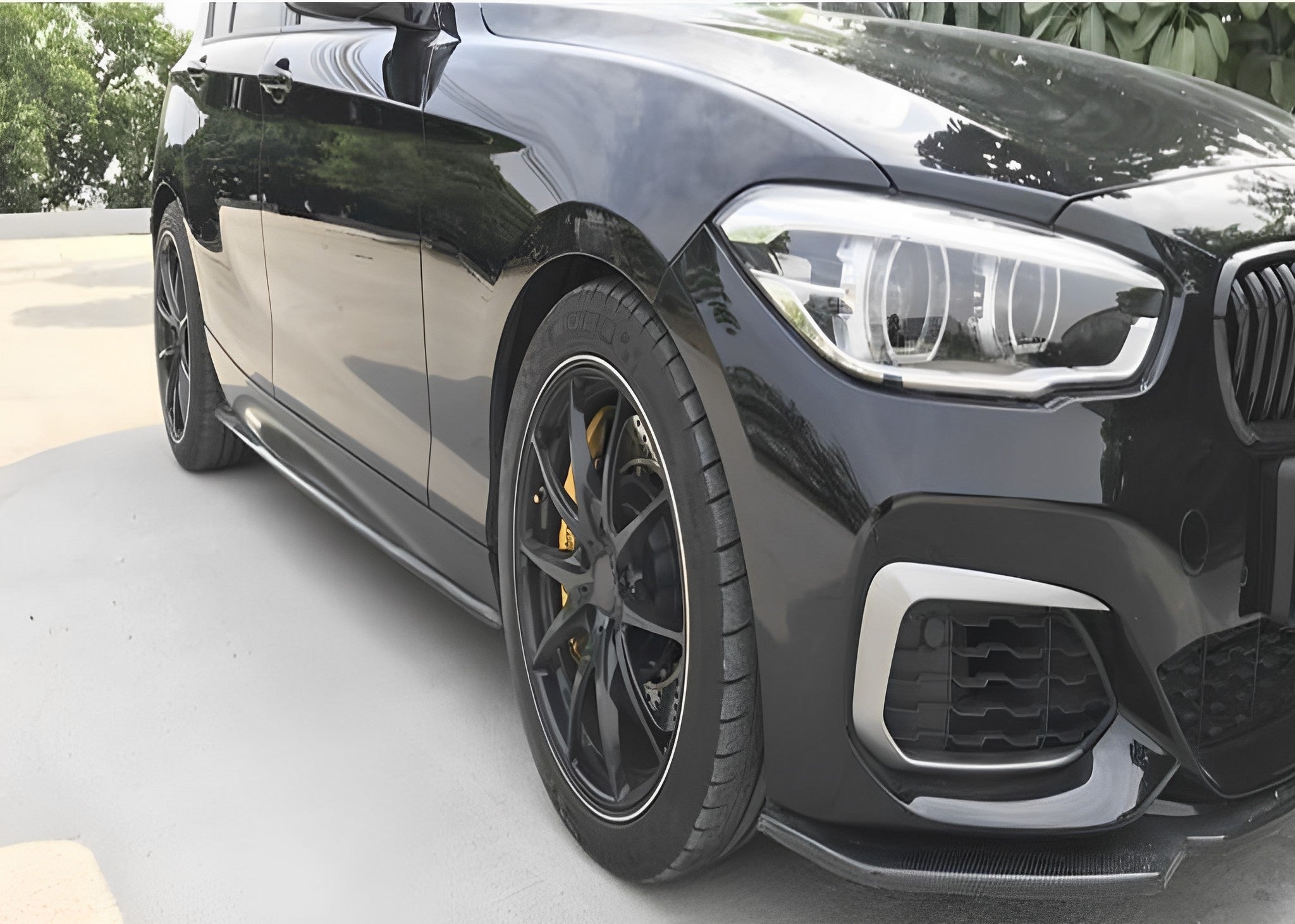 AERO CARBON - BMW F20 1 SERIES CARBON SIDE SKIRTS 2016-2018