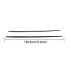 AERO CARBON - BMW F20 1 SERIES CARBON SIDE SKIRTS 2016-2018