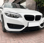 AERO CARBON - BMW F22 F23 2 SERIES ( SPORT ) ABS PLASTIC FRONT LIP SPLITTER
