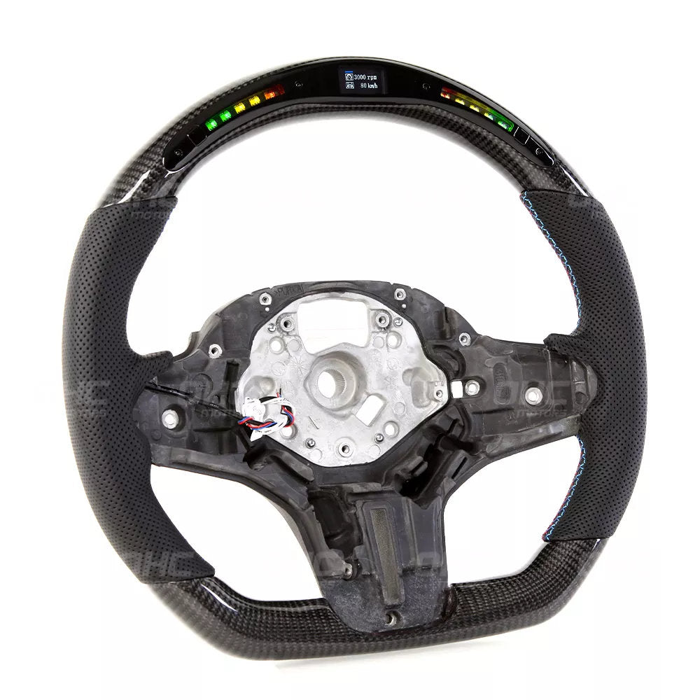 AERO CARBON - BMW G SERIES LED CARBON STEERING WHEEL