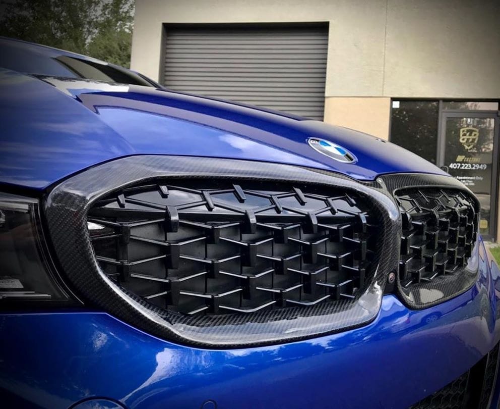 AERO CARBON - BMW G20 3 SERIES CARBON DIAMOND GRILL