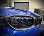 AERO CARBON - BMW G20 3 SERIES CARBON DIAMOND GRILL