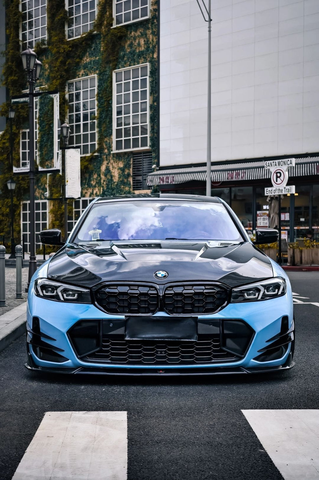AERO CARBON - BMW 3 SERIES G20 CARBON FIBRE HOOD BONNET MBJ STYLE