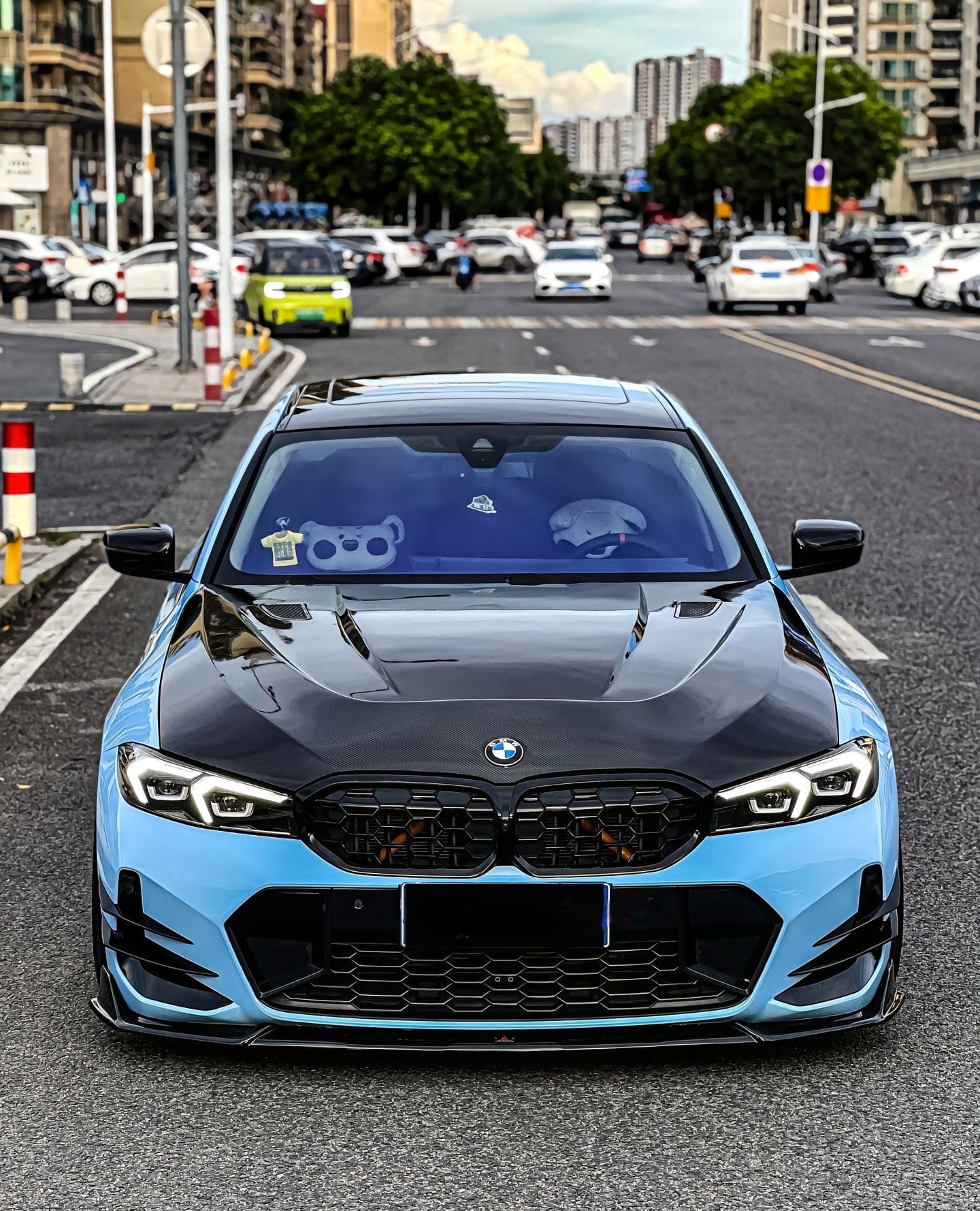 AERO CARBON - BMW 3 SERIES G20 CARBON FIBRE HOOD BONNET MBJ STYLE
