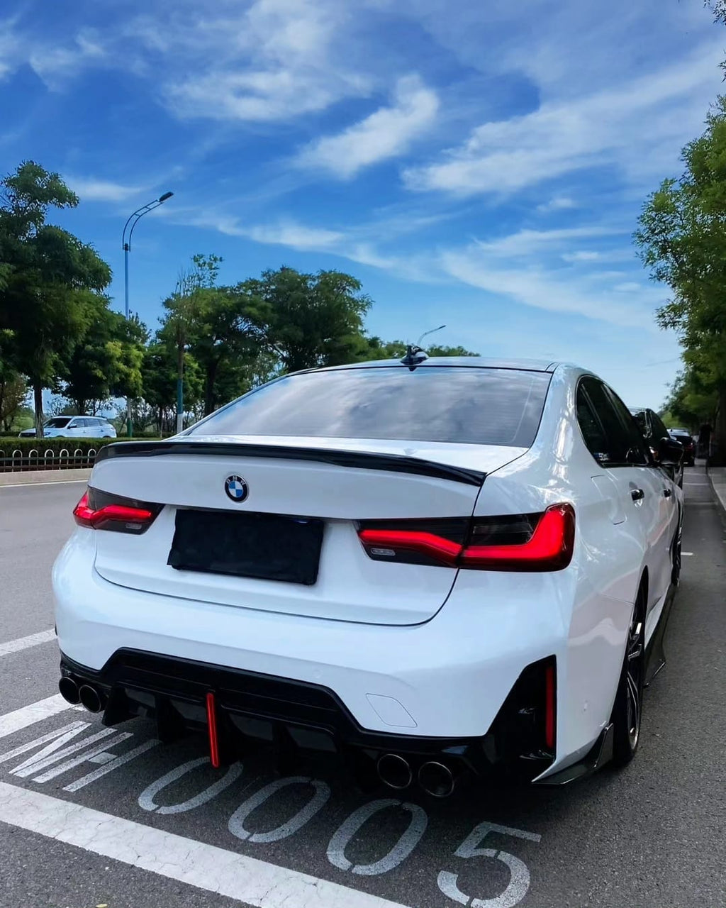 VTEN - BMW 3 SERIES G20 LCI GLOSSY BLACK SLIM LED DIFFUSER