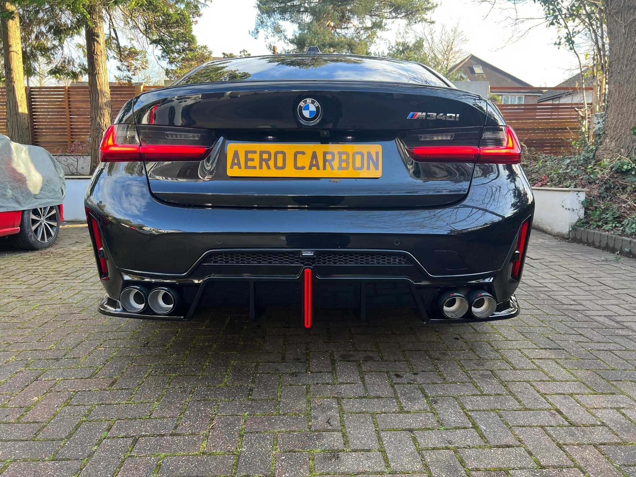 VTEN - BMW 3 SERIES G20 LCI GLOSSY BLACK SLIM LED DIFFUSER