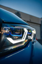 AERO CARBON - BMW G20 3 SERIES OS STYLE LASER LIGHTS WITH YELLOW MODULE