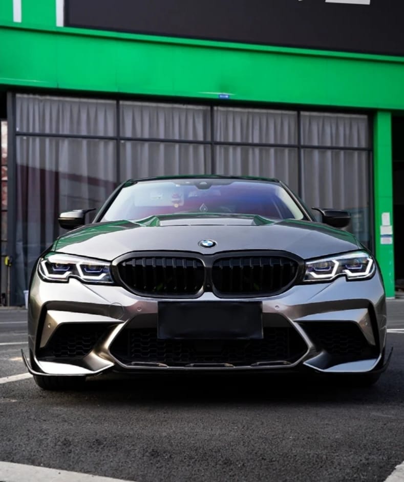 AERO CARBON - BMW G20 3 SERIES OS STYLE LASER LIGHTS WITH YELLOW MODULE