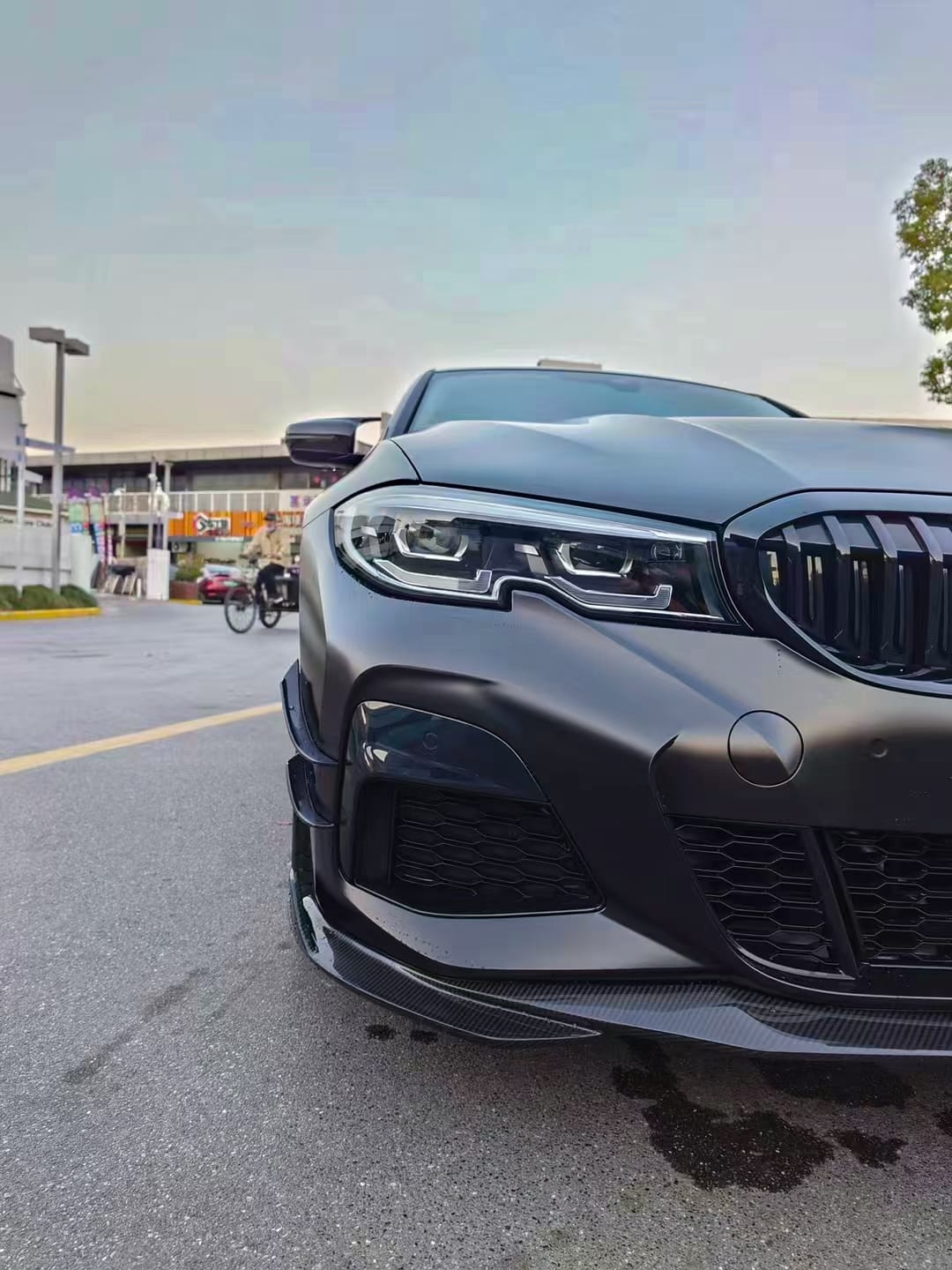 TAKD - BMW 3 SERIES G20 PRE-LCI CARBON FIBER FRONT LIP