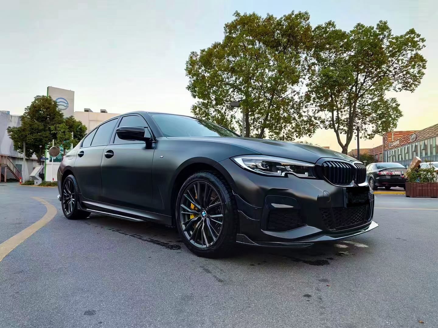 TAKD - BMW 3 SERIES G20 PRE-LCI CARBON FIBER FRONT LIP
