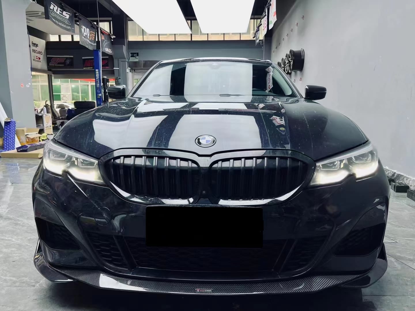 TAKD - BMW 3 SERIES G20 PRE-LCI CARBON FIBER FRONT LIP
