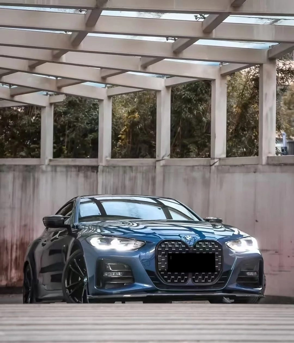 AERO CARBON - BMW G22 / G23 4 SERIES CARBON FRONT LIP 3D STYLE