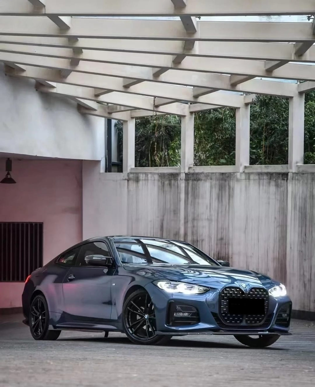 AERO CARBON - BMW G22 / G23 4 SERIES CARBON FRONT LIP 3D STYLE