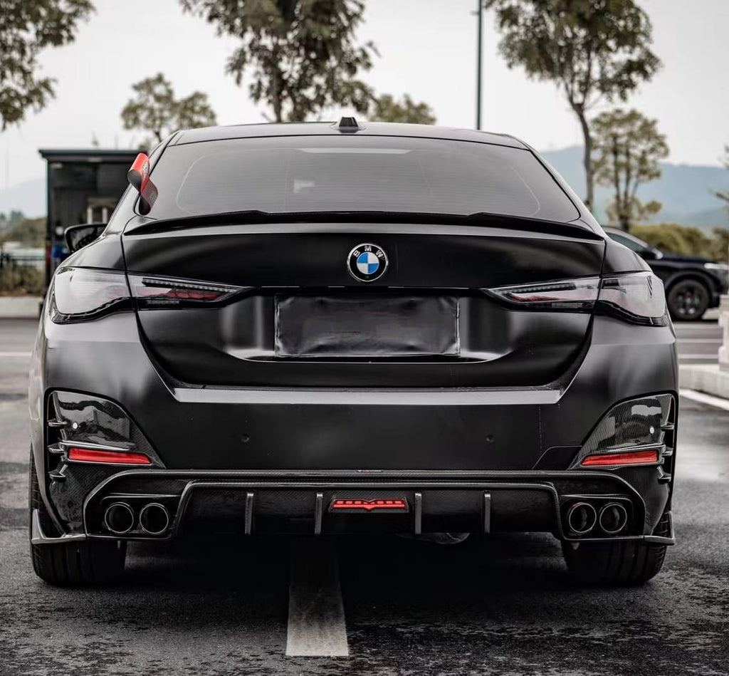 AERO CARBON - BMW G26 4 SERIES GRAN COUPE CARBON REAR DIFFUSER