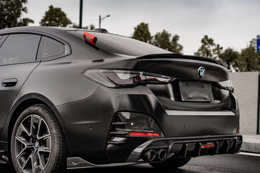 AERO CARBON - BMW G26 4 SERIES GRAN COUPE CARBON REAR DIFFUSER