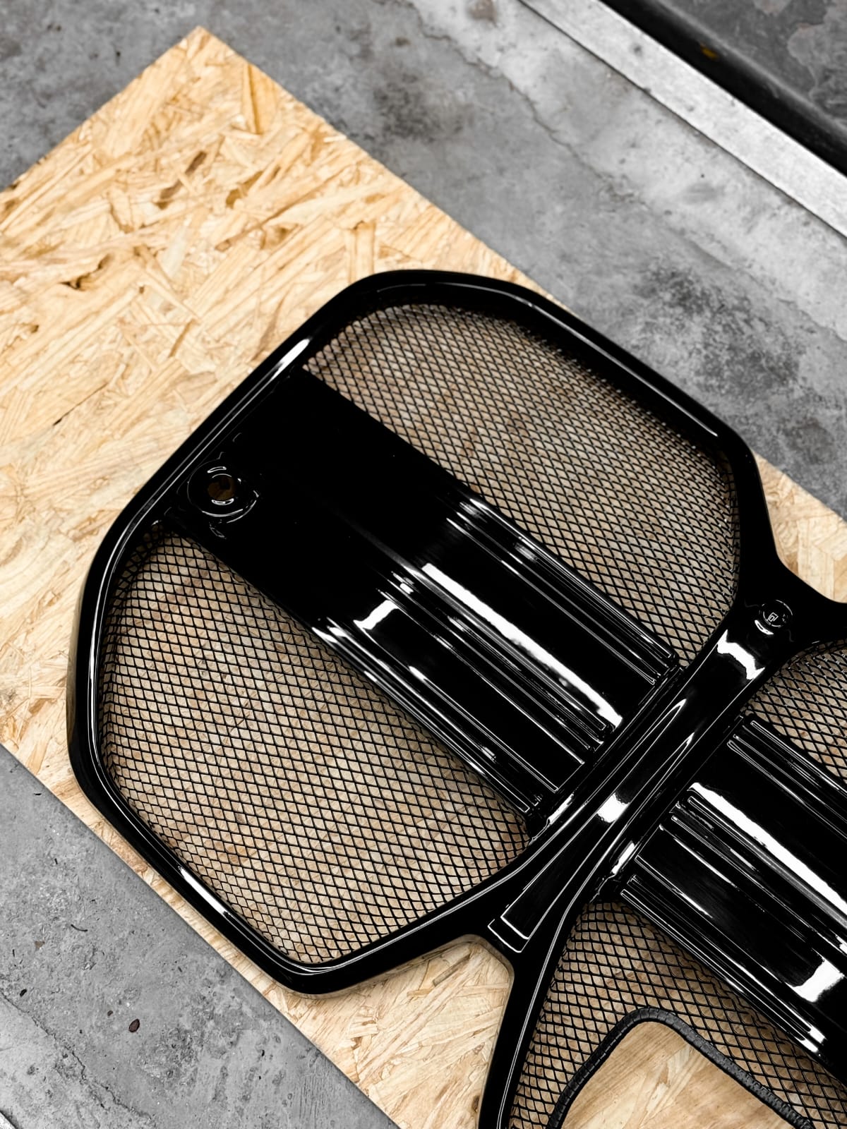 AERO CARBON - BMW I4 G26 ABS PLASTIC LCI MESH GRILL