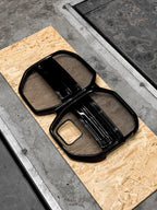 AERO CARBON - BMW I4 G26 ABS PLASTIC LCI MESH GRILL