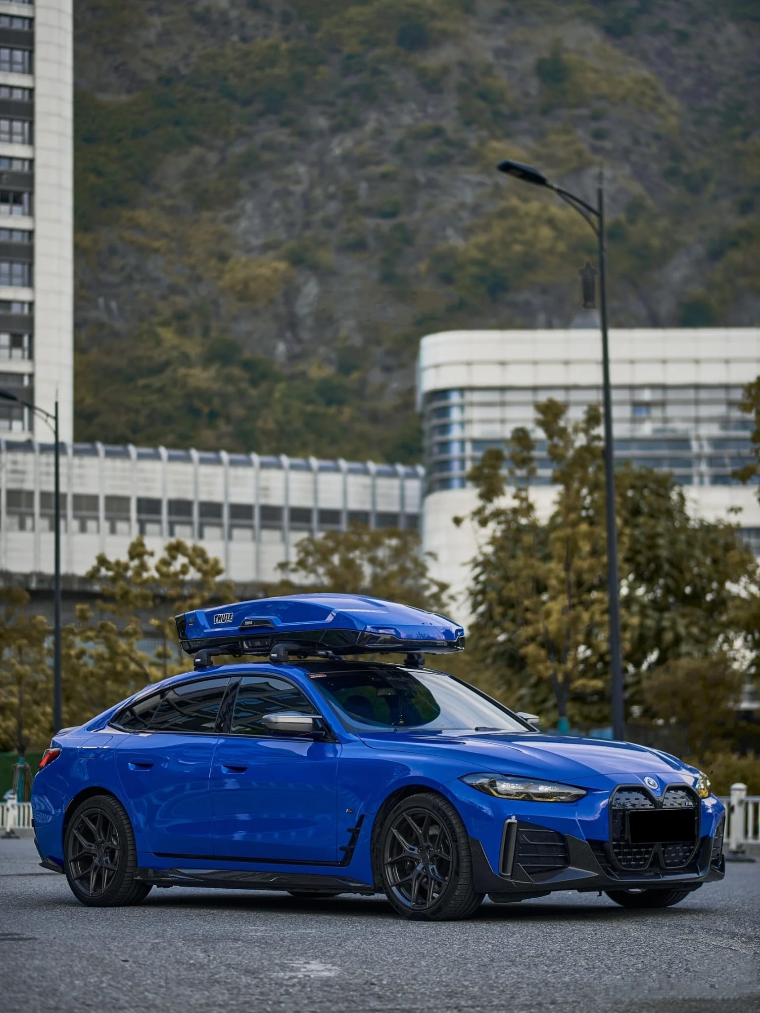 AERO CARBON - BMW i4 G26 CARBON FIBRE SIDE SKIRTS