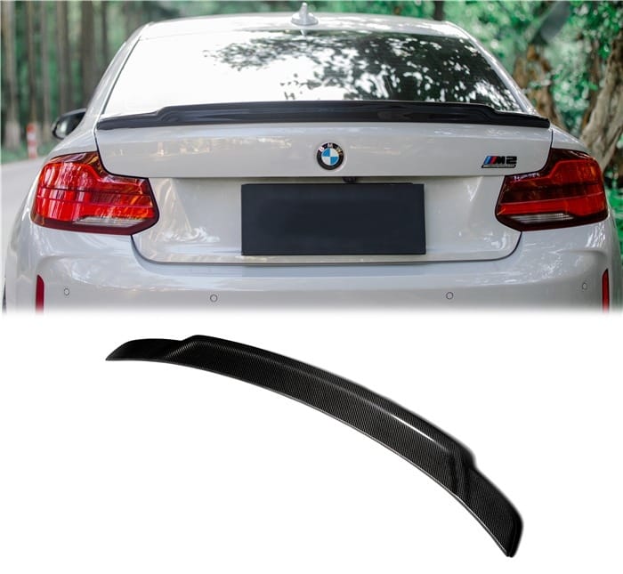 AERO CARBON - BMW M2 F87 / 2 SERIES F22 REAR CARBON SPOILER MTC STYLE