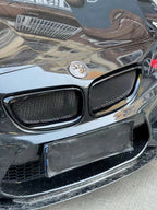 AERO CARBON - BMW M2 F87 ABS GLOSS BLACK MESH GRILLE