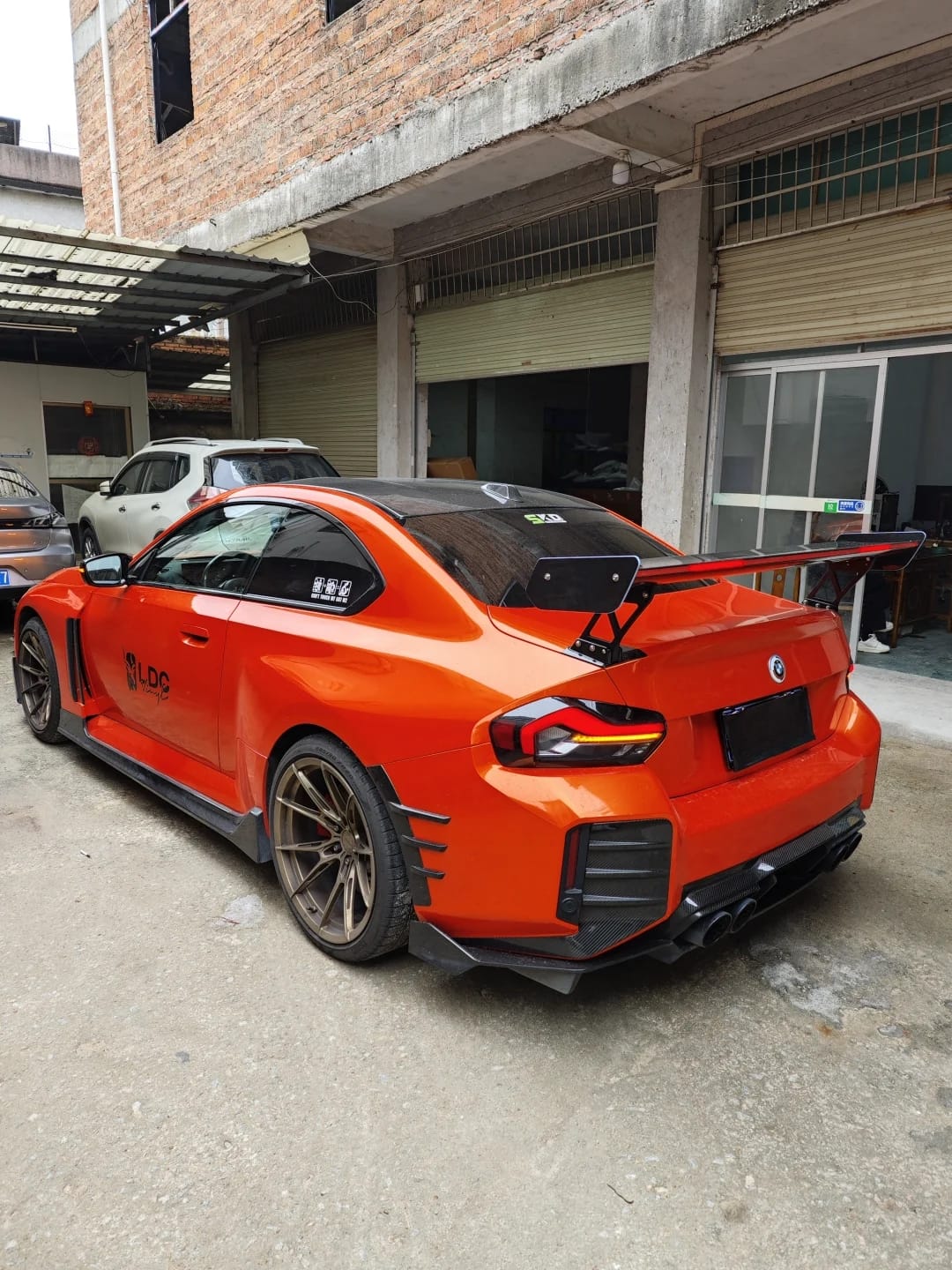 AERO CARBON - BMW M2 G87 CARBON FIBER REAR DIFFUSER VS STYLE